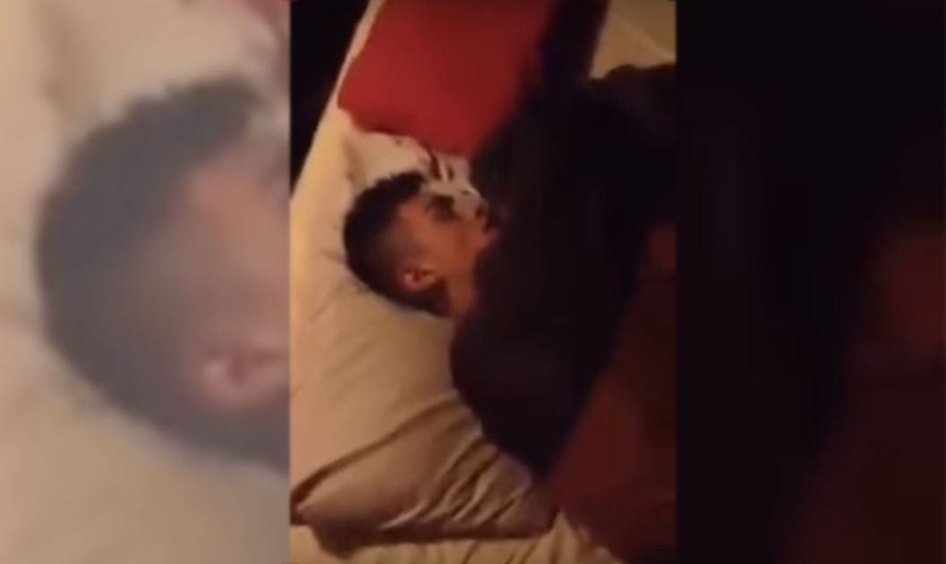 Drunk Guy Ends the Night in the Wrong House