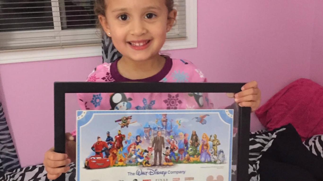 Dad Gives Daughter Disney Stock for Her Birthday