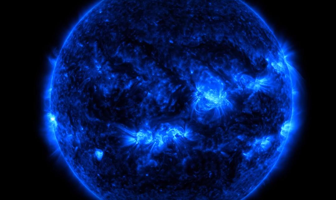 Sun Thermonuclear Art Blue