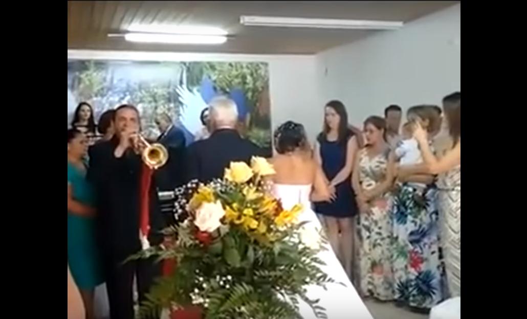 You Do No Want This Guy Playing Trumpet at Your Wedding