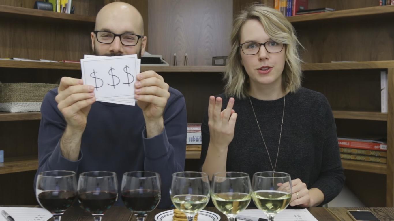 Could You Guess a Wine Bottle Price Point Just by Tasting It?