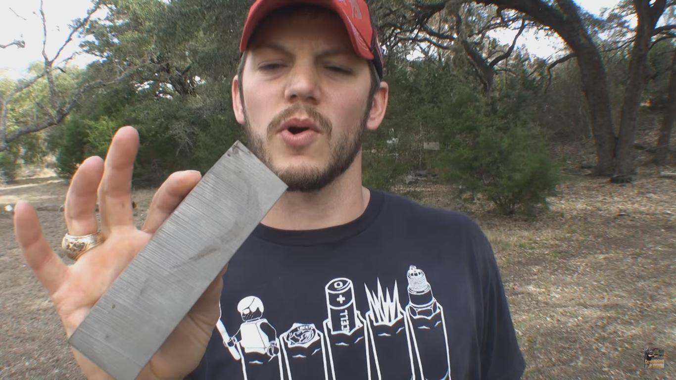 Can a Bullet Go Through a Block of Titanium?