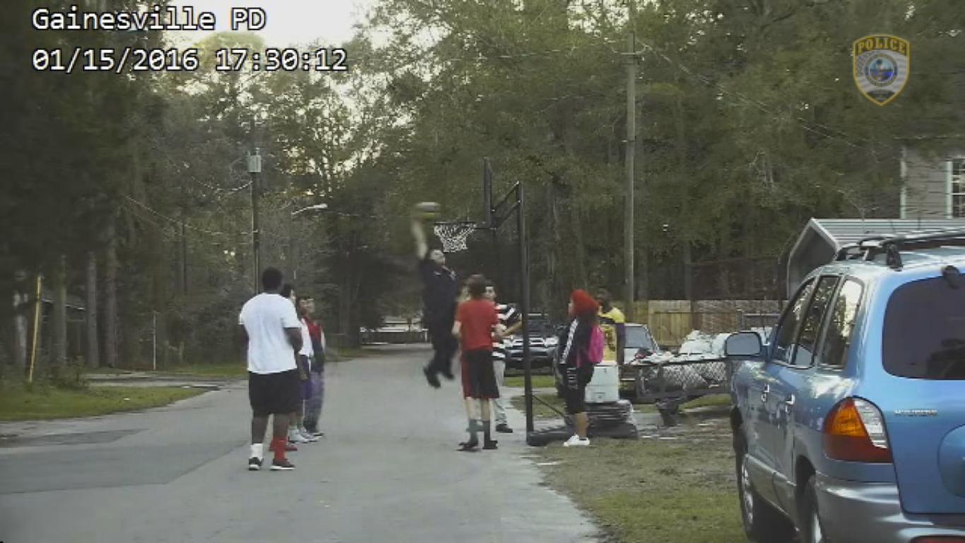 Police Officer Hilarious Response to Loud Basketball Complaint