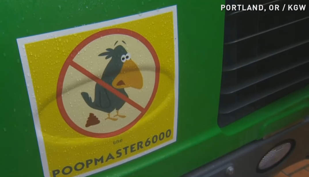 Meet the Sidewalk Cleaner Built to Clean Bird Poop