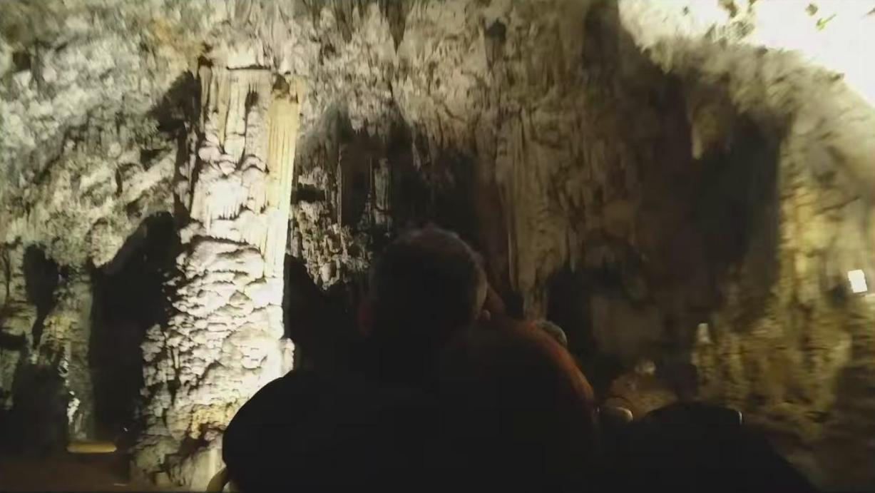 Timelapse of a Ride in a Slovenian Cave 377 Feet Below the Ground