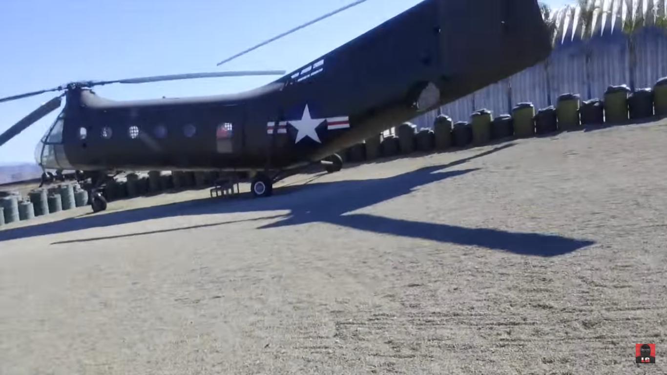 Man Breaks into Military Base Just to Lick a Helicopter