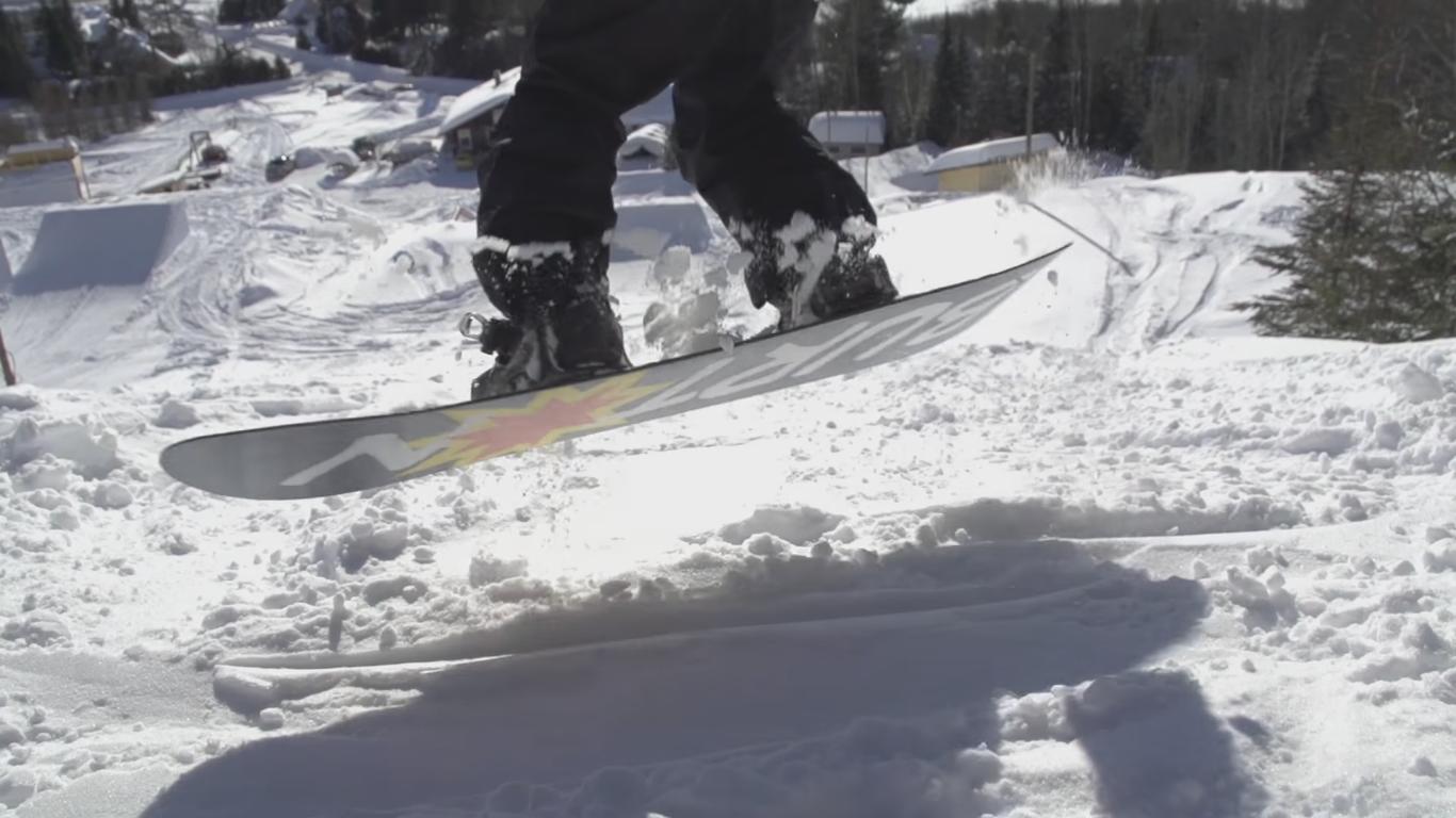 8 Year Old Lands a Double Backflip on a Snowboard