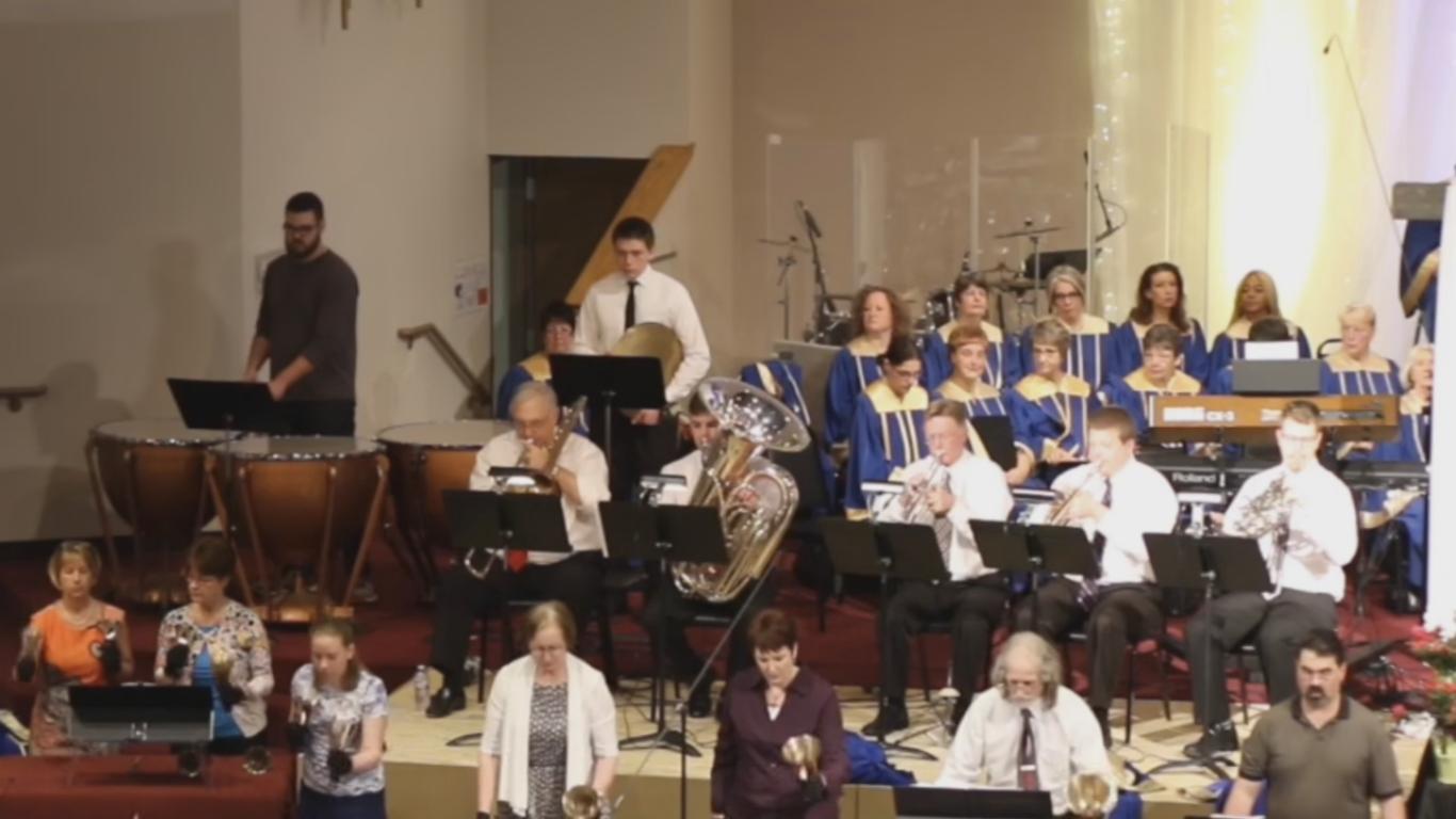 Guy Plays the Timpani at Easter Concert and Throws the Mallet by Accident