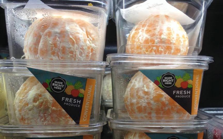 Pre-Pealed Oranges Will Make You Loose Faith in Humanity