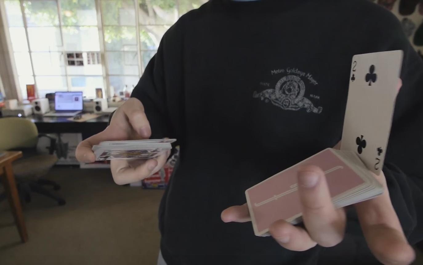 This Guy Can Do Cools Tricks With a Deck of Cards